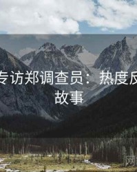 麻豆网专访郑调查员：热度反转幕后故事