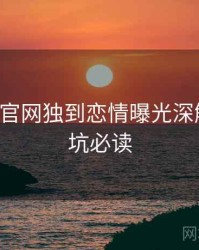 P站官方官网独到恋情曝光深解析，避坑必读