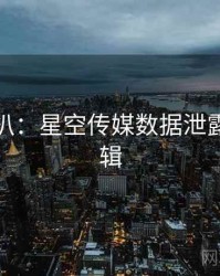 独家深扒：星空传媒数据泄露热度逻辑